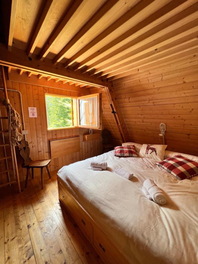 ~Chalet_Rifugio Tra I Boschi~ Sella Nevea Buitenkant foto