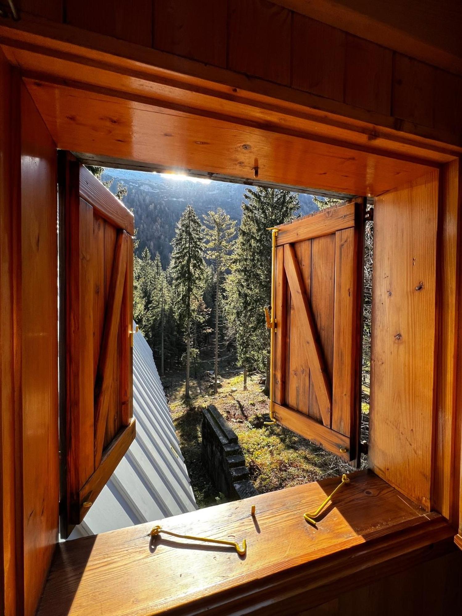 ~Chalet_Rifugio Tra I Boschi~ Sella Nevea Buitenkant foto